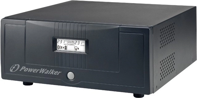 Omvormer 1200 VA met lader 20 A, zuivere sinus PSW, Schuko - 1 stuk