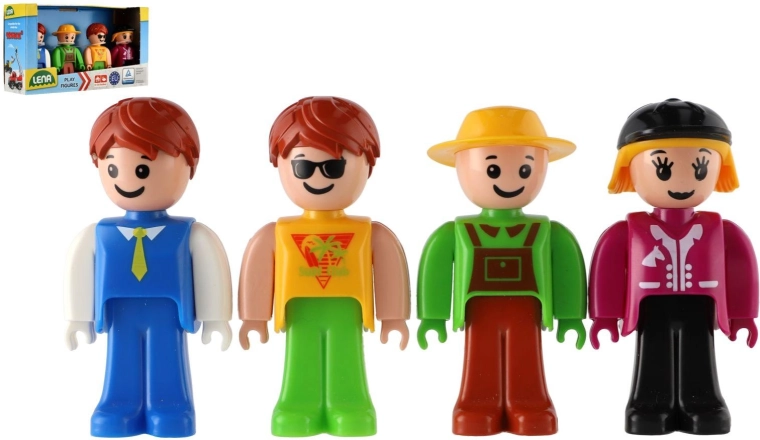 LENA Figures Set green – 4 characters for TRUXX