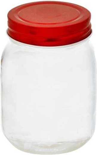 Inmaakglas met deksel TORO 380 ml