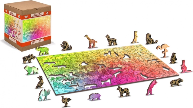 Houten puzzel Vlinderdroom 2-in-1 – 150 stukjes