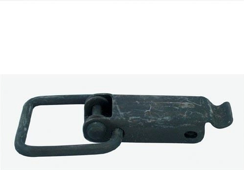 Toggle latch for lids and crates