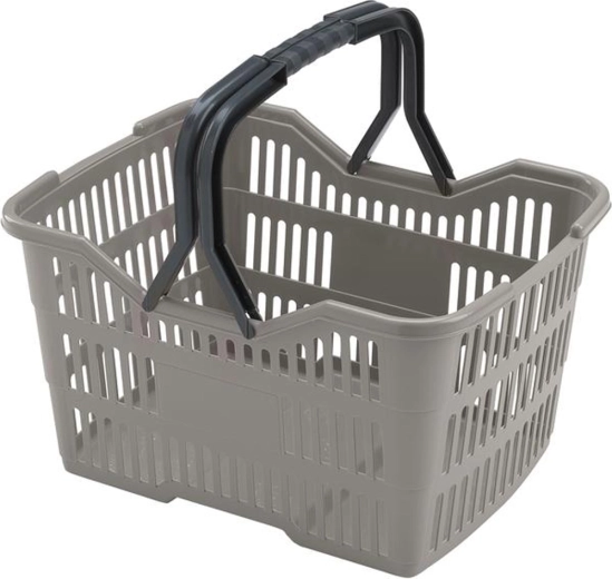 Shopping plastic basket 18 l