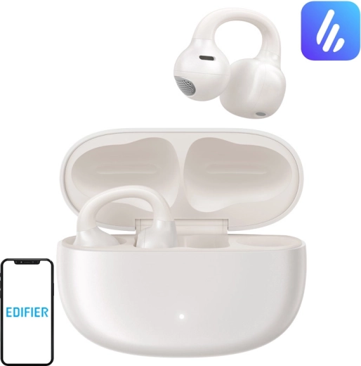 wireless headphones EDIFIER Comfo Q – pearly white