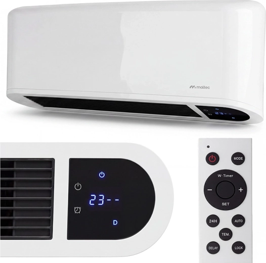 Maltec luchtgordijn pt5000w-wh met afstandsbediening