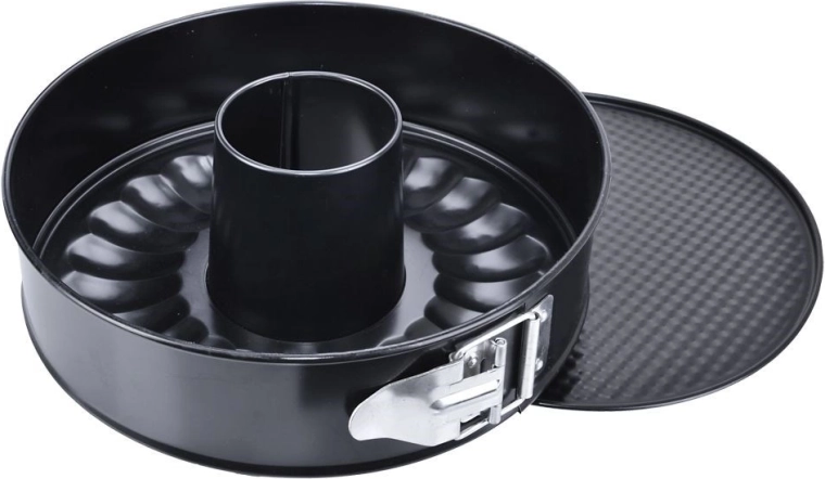 Moule à charnière et moule à kouglof avec revêtement antiadhésif 28 cm