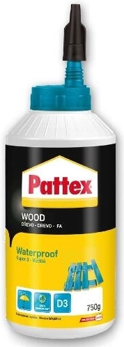 Waterproof Wood Glue D3 250 g PATTEX SUPER 3
