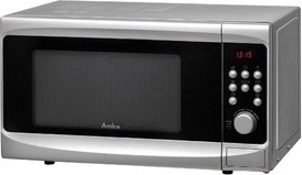 Four à micro-ondes Amica 20 l avec gril et commandes électroniques