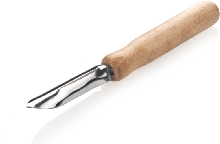 Éplucheur pour pommes de terre et légumes BRILLANTE avec manche en hêtre