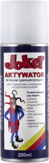 Joker accelerator for CA adhesives