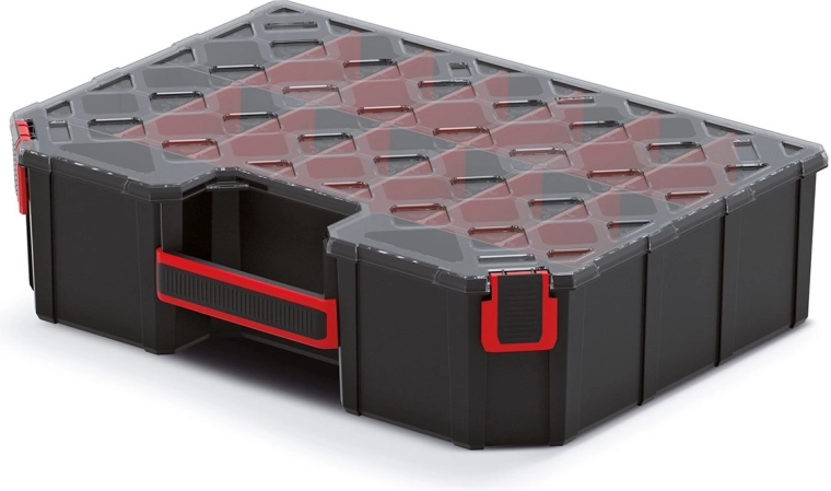 Tall organizer TAGER CARBO PLUS with dividers 390 × 284 × 105 mm