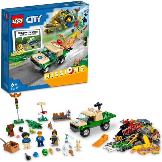 LEGO® City 60353 Rettungsmission in der Wildnis