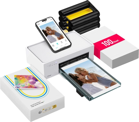 Draagbare fotoprinter Liene Amber M100 10×15 cm