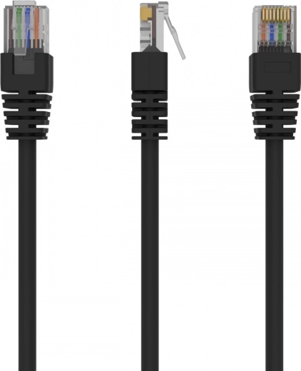 Cat 5e UTP Patch Cable 0.25 m Black