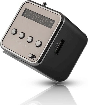 Setty portable speaker with FM radio MF-100 black