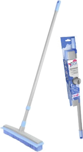 Rubber Broom with Telescopic Handle PRESTIGE 31 cm
