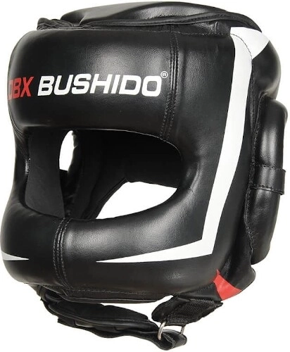 Casque de boxe DBX Bushido avec protection faciale complète