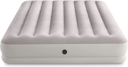 Opblaasbaar luchtbed INTEX 203 × 152 × 30 cm met elektrische pomp