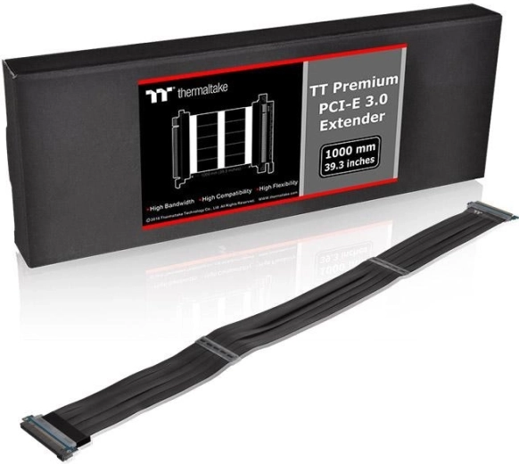 Thermaltake Premium PCIe 3.0 x16 Riser Cable 1000 mm