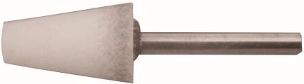 Corps abrasif conique avec tige 20/40 × 32 mm, grain 80