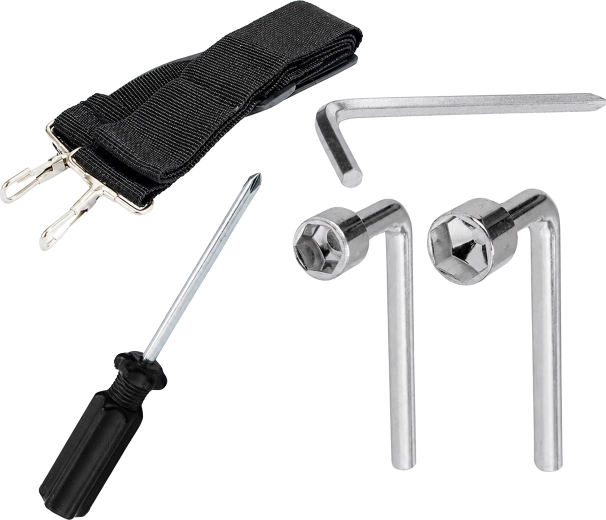 Accuset 3-in-1 (mini kettingzaag + accu-takkenschaar + telescoopverlengstuk) – pallet 48 stuks