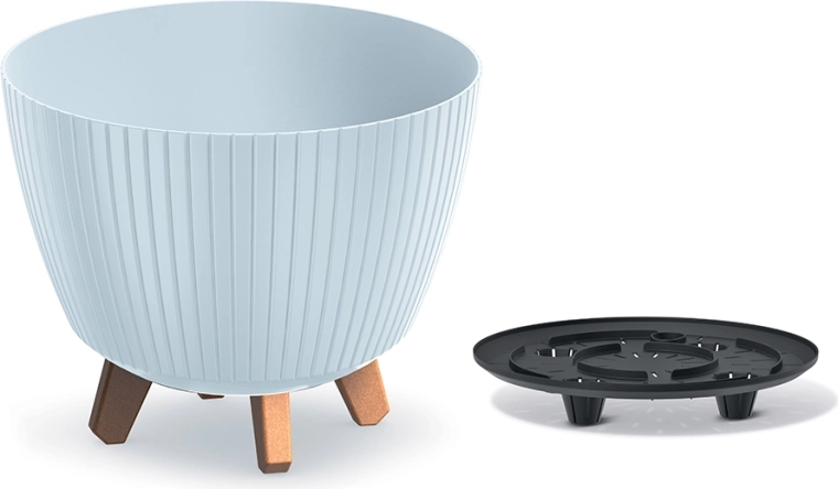 Lamia Flower Pot 23.2 cm light grey