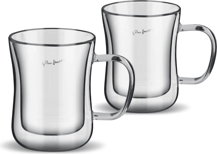 Lamart Thermogläser-Set für Latte, 400 ml, 2 Stück