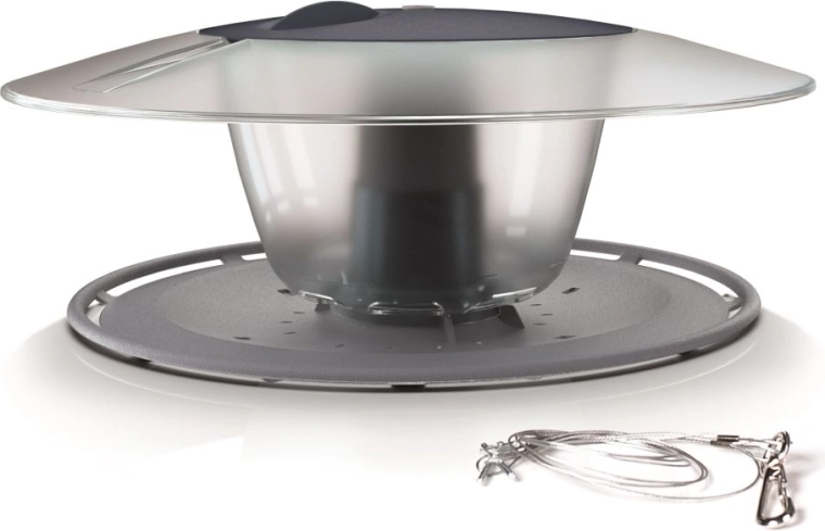 Vogelhaus Birdyfeed Round grauer Stein