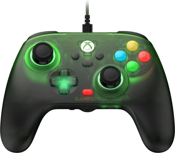 GameSir t7 pro manette de jeu filaire pour Xbox et PC (vert rétro)