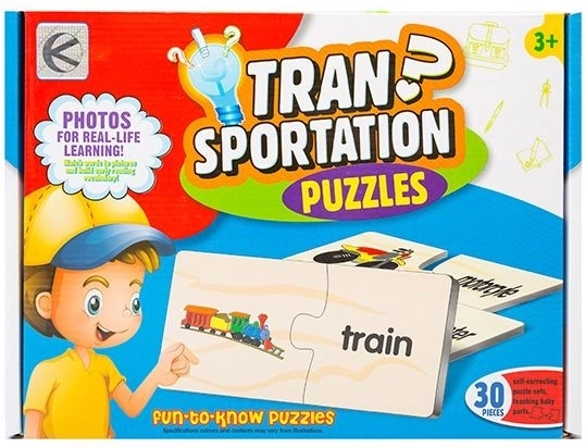 Pädagogisches Puzzle – Verkehr