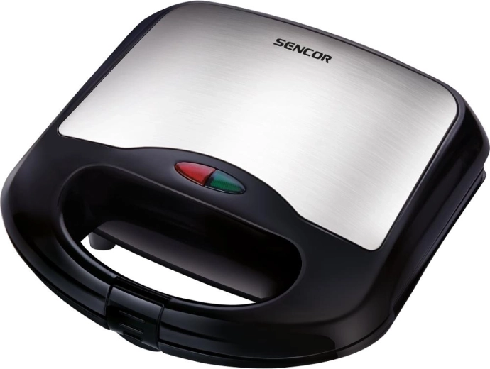 Sencor sandwichmaker met roestvrijstalen behuizing