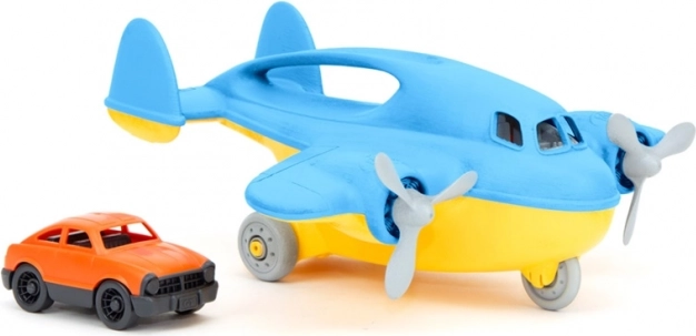 Avion de transport Bleu Green Toys
