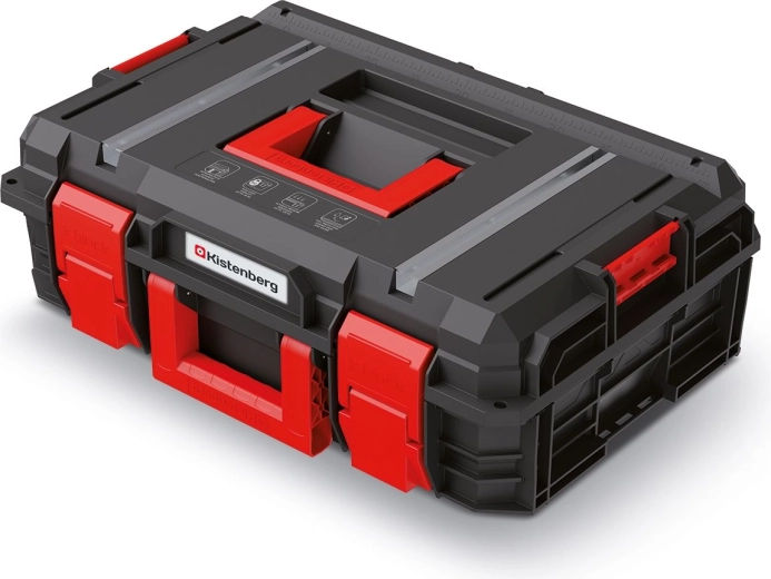 Gereedschapskoffer X-BLOCK TECH, 546 × 380 × 194 mm, zwart