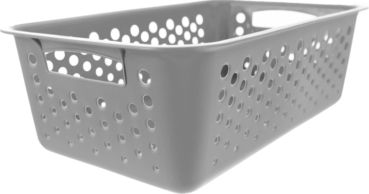 Opbergmand UH Art grijs 25 × 16 × 8 cm