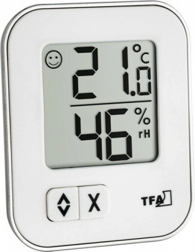 Digitales Thermo-Hygrometer TFA MOXX, weiß