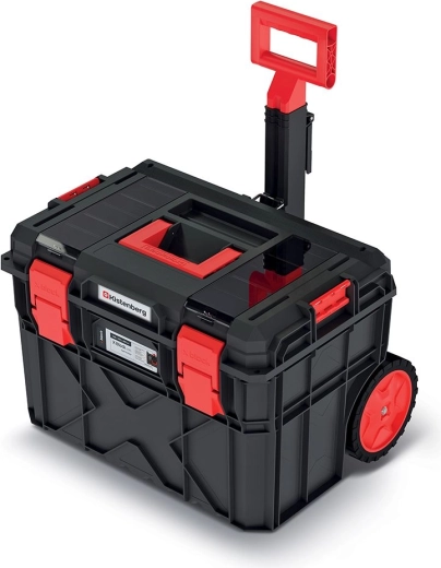 Rijdende waterdichte gereedschapskoffer Kistenberg X BLOCK LOG 546 × 380 × 400 mm