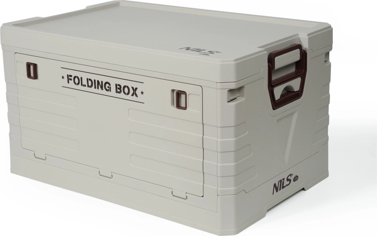 Faltbare Aufbewahrungsbox mit Deckel 50 l NILS Camp