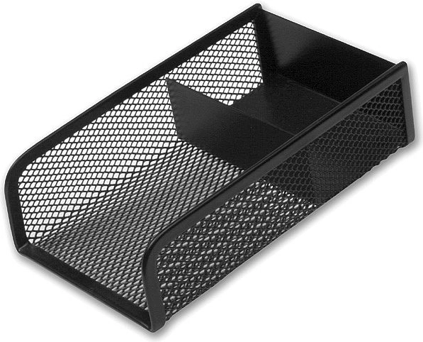 Support métallique pour fiches et trombones ICO, noir