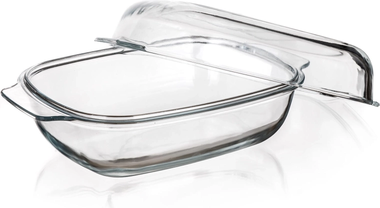 Glasbräter mit Deckel 5,7 l CASEO, 34,5 × 22,5 × 14,5 cm