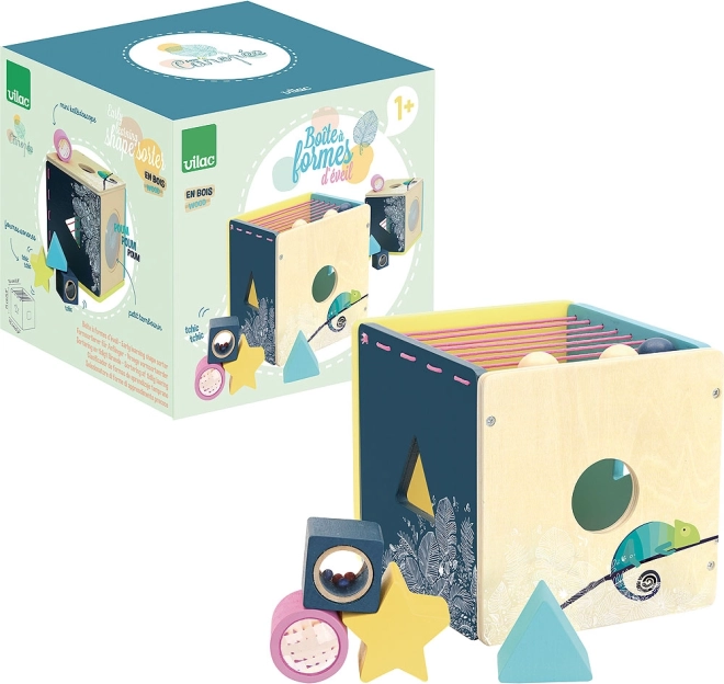 Wooden Activity Cube Vilac Canopée