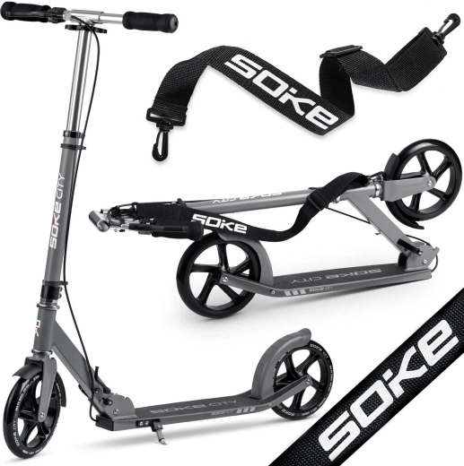 Soke City Gray stadsstep