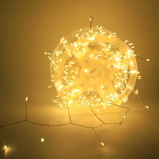 Kerstverlichtingssnoer op draad met 100 LED-lampjes, 3 m - 1 stuk