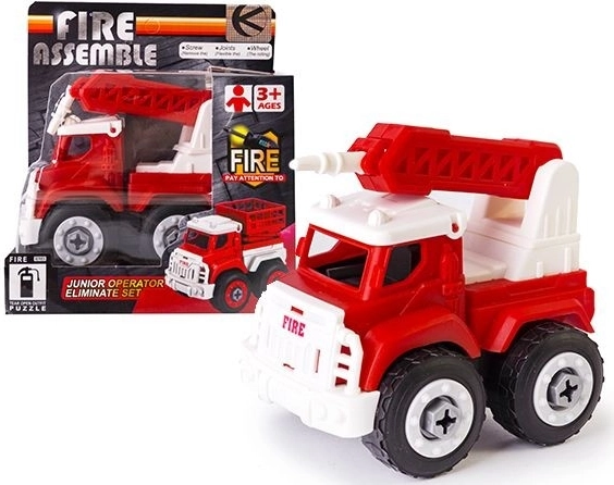 Schraubbares Feuerwehrauto - 1 Stück