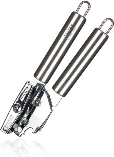 AZORA blikopener van roestvrij staal 21 × 5 cm