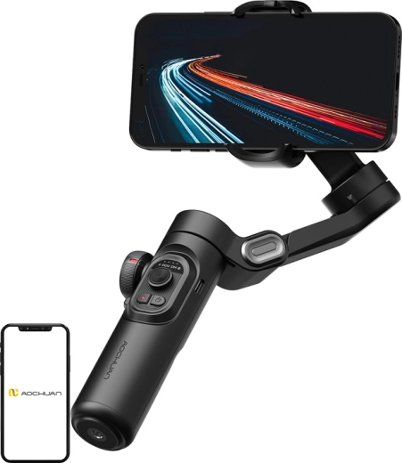 AOCHUAN Smart XE 3-axis smartphone stabilizer, black