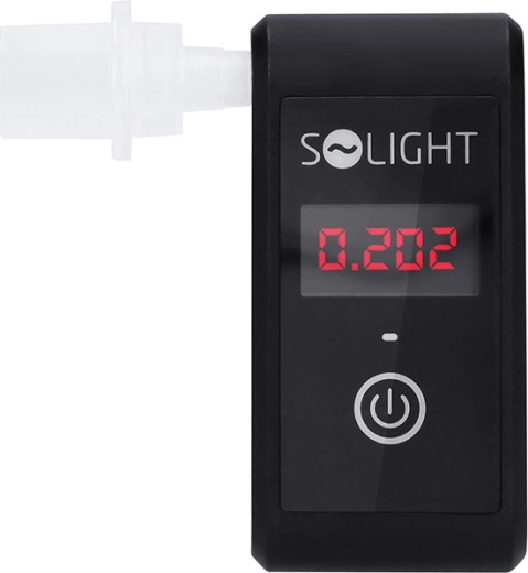 Solight mini-alcoholtester met elektrochemische Fuel Cell-sensor