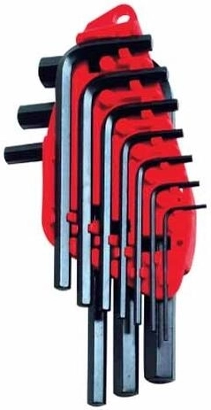 STANLEY Hex Key Set 1.5–10 mm, 10 Pieces