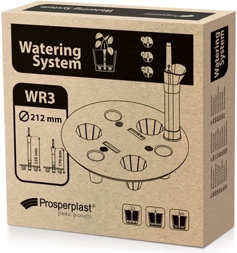 Bewässerungssystem Round 21,2 cm für Blumentöpfe