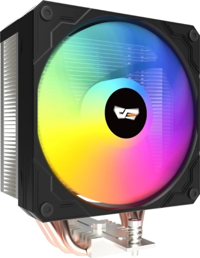 DarkFlash M400 ARGB Tower CPU Cooler, Black
