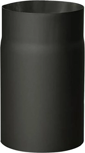 Tuyau de fumée 160 mm, longueur 250 mm, épaisseur 1,5 mm, noir