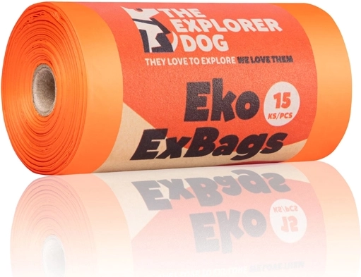 Explorer Dog eco poop bags – 15 pcs per roll